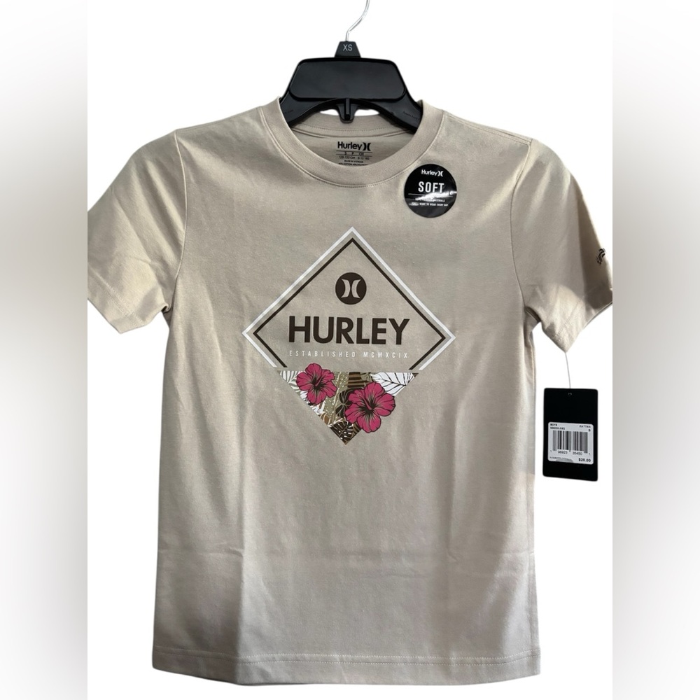 Hurley Cream Graphic Tee